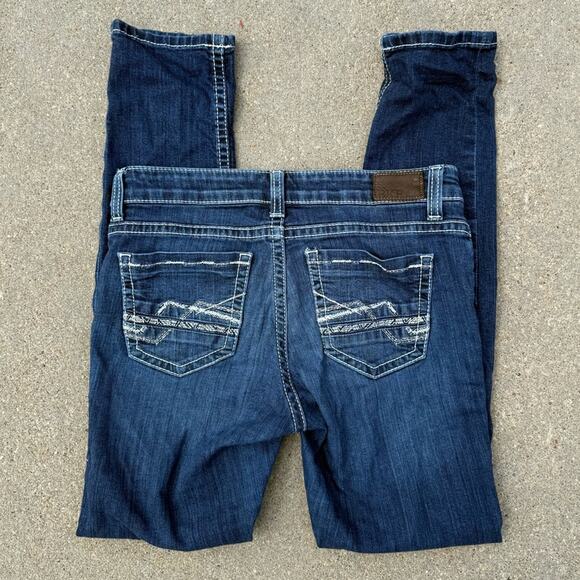 BKE Denim - Buckle BKE Dakota 27R skinny Stretch Blue Jeans BKC1230R